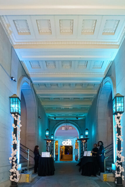 Picture of the entrance to CDT's 2023 Spring Fling.