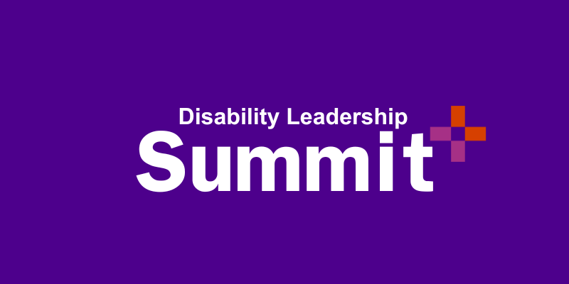 Graphic for "Disability Leadership Summit"