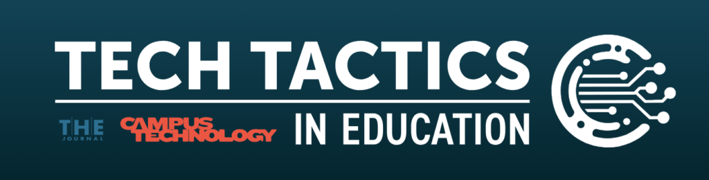 Tech Tactics in Education logo.