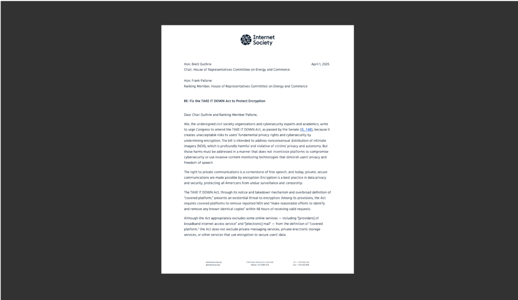 White document on black background.