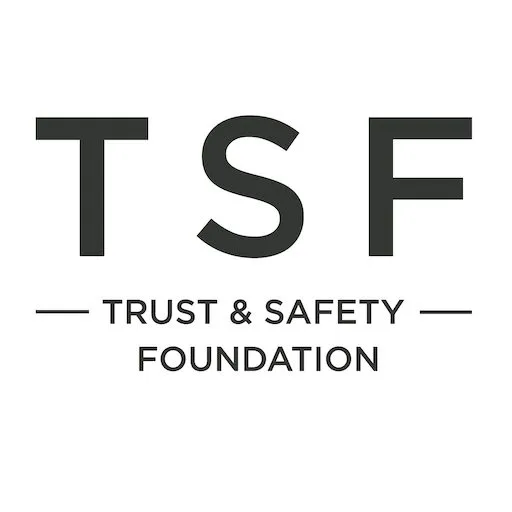 Logo for the "Trust and Safety Foundation"